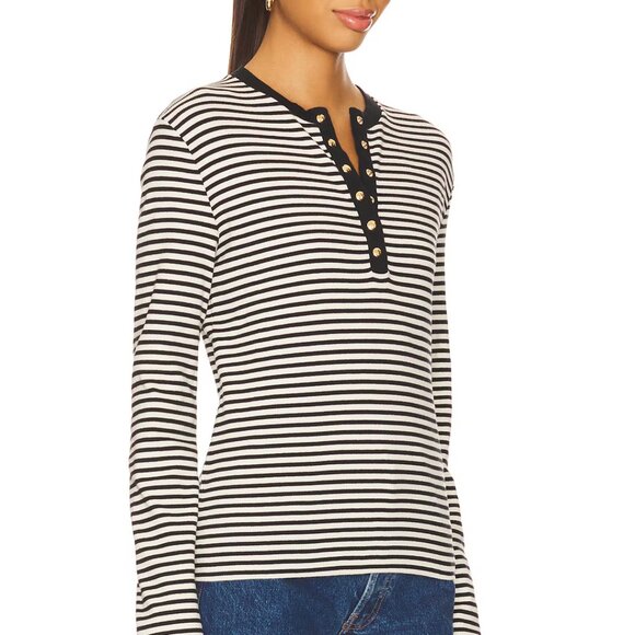 Anine Bing  Alessia Long Sleeve Tee, XS, NWT - Picture 3 of 3